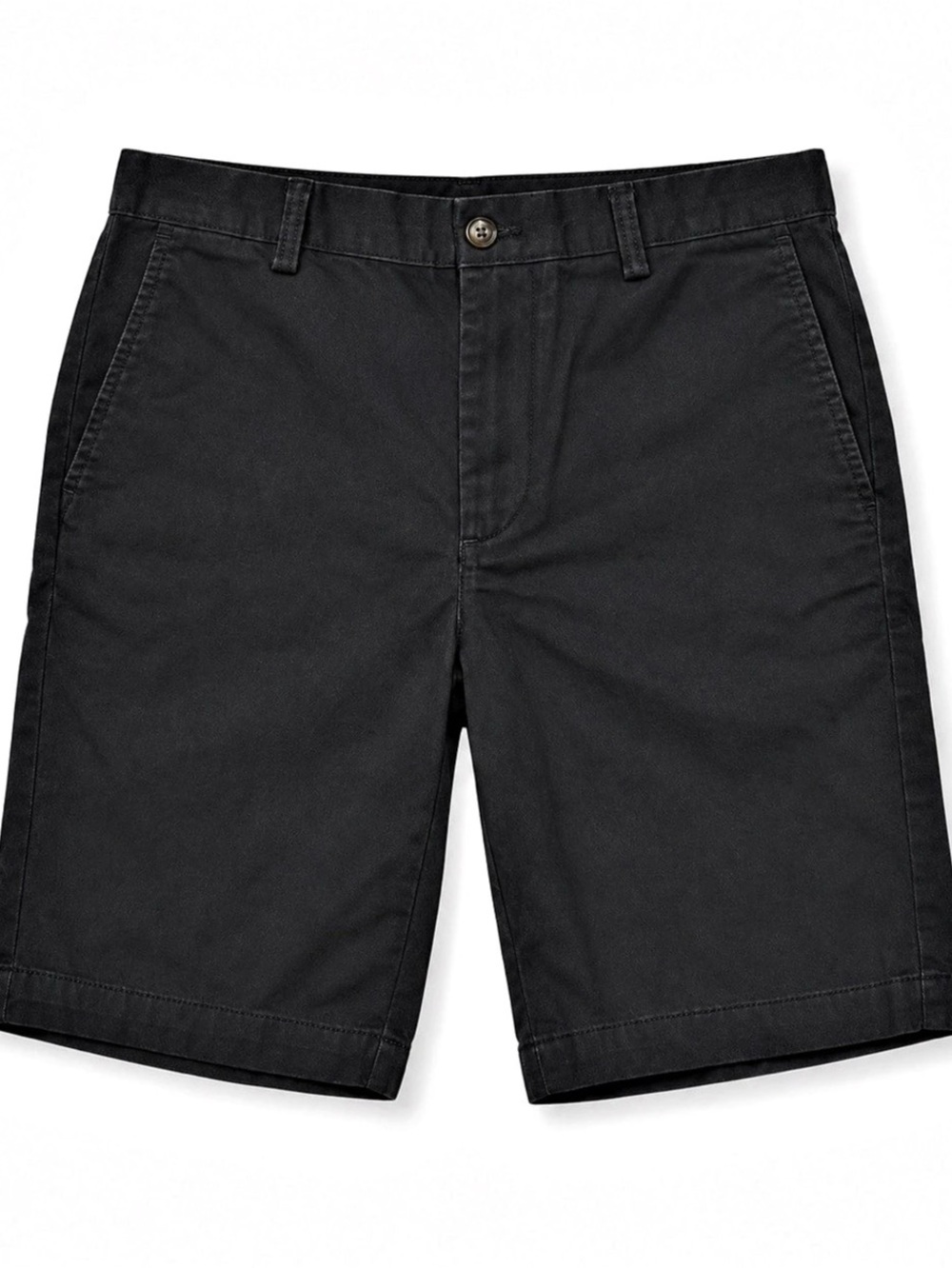 Amazon Essentials Slim Fit Chino Shorts Men's Black Waist 29 - Used Good